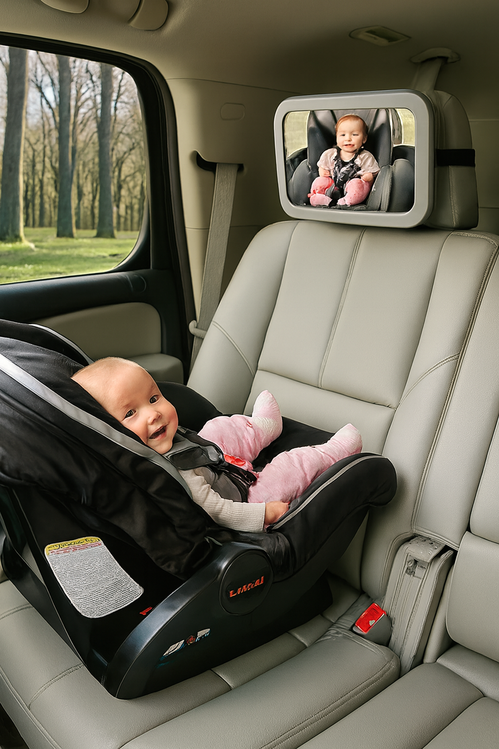 Baby Mirror™ – Espejo Retrovisor de Seguridad para Bebé