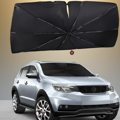 Parasol Retráctil Cuadrado Amplio con Protección UV