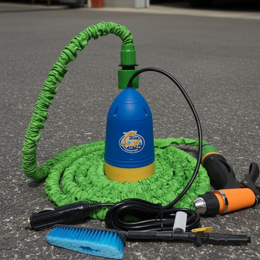 Hidrolavadora Portátil de Alta Presión 12V para Auto