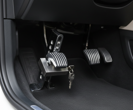 Traba de Pedal Antirrobo para Auto – Seguridad Reforzada