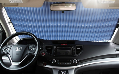Cortina Solar Plegable de 46 cm para Auto con Protección UV