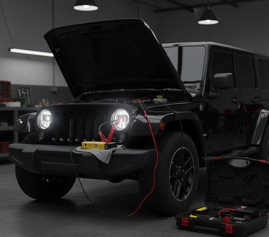 Partidor de Batería Portátil para Auto con Power Bank