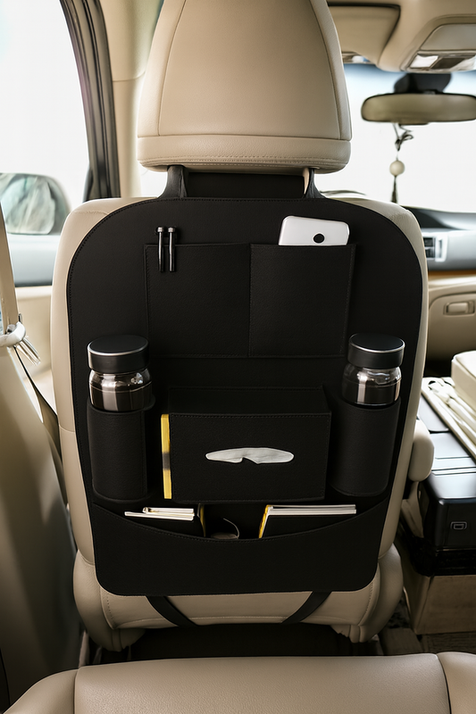 Organizador de Respaldo para Auto Multifuncional